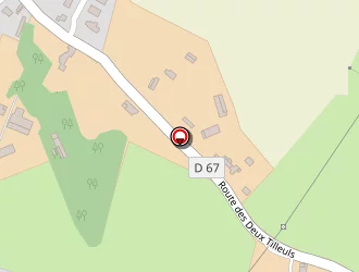 Carte de Camping Les Nénuphars à Roumare