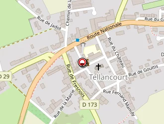 Carte de Renault Garage Thomas à Tellancourt