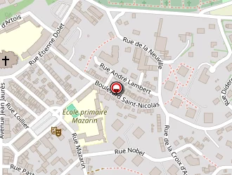 Carte de Battin à Rethel