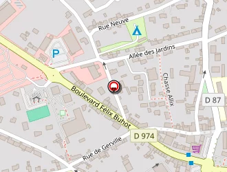 Carte de Groupama Assurances à Valognes