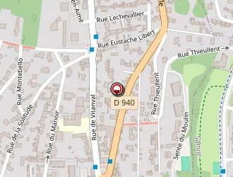 Carte de La Poste à Sainte-adresse