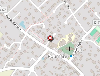 Carte de Bleu Libellule à Roumare