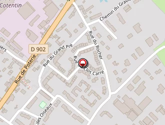 Carte de Péraudeau Mathilde à Valognes