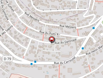 Carte de Bouilliaud à Sainte-adresse