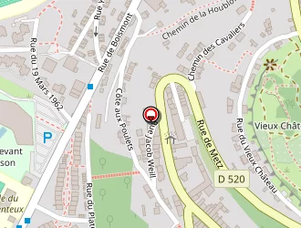 Carte de Mini Bouchon à Longwy