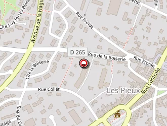 Carte de Cotent'info à Pieux (les)