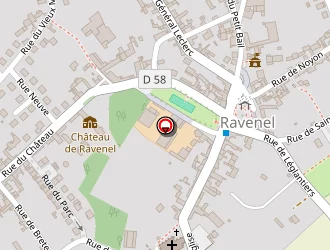 Carte de Place Communale à Ravenel