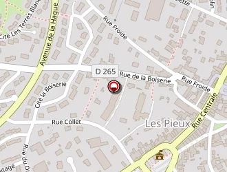 Carte de Boulangerie Océane à Pieux (les)