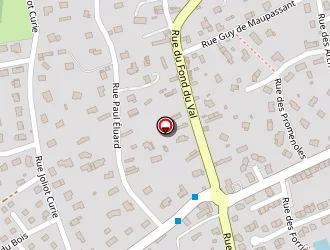 Carte de Site De Paintball à Houppeville