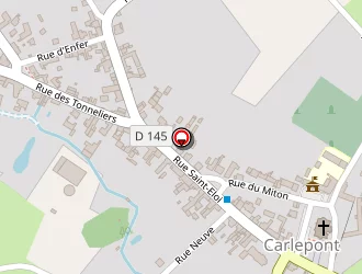 Carte de Meli-coif' à Carlepont