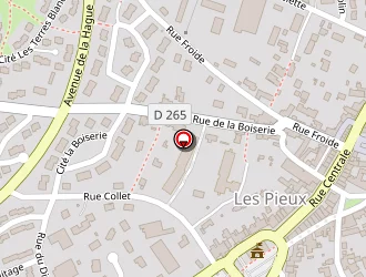 Carte de Deslandes Charles à Pieux (les)