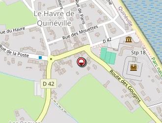 Carte de Durand Marc à Quinéville