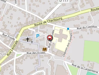 Carte de Lidl à Pieux (les)