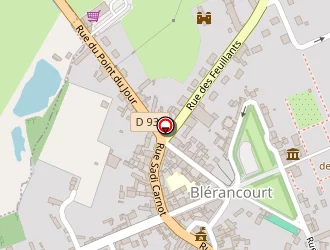 Carte de Sérébat à Blérancourt