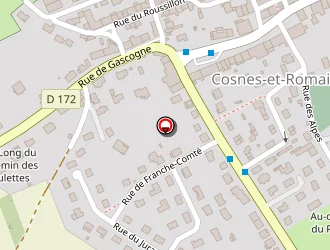 Carte de Le Train Bleu à Cosnes-et-romain