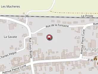 Carte de Agence Postale à Amagne