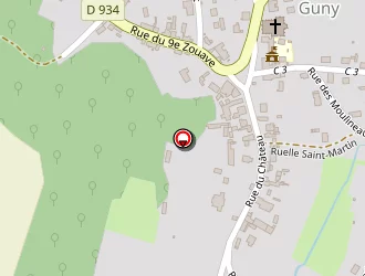 Carte de Mouny Ricci à Guny