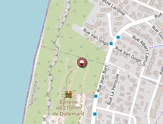 Carte de Flandin Pascal à Sainte-adresse