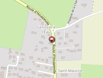 Carte de E.c.s. à Houppeville