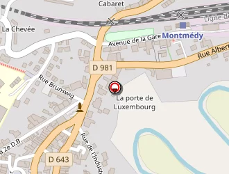 Carte de La Poste à Montmédy