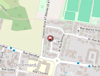 Carte de Aldi Marché à Havre (le)