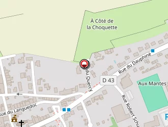 Carte de Agence Postale à Cosnes-et-romain