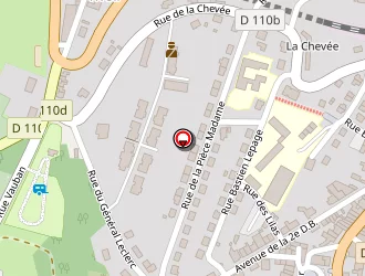 Carte de Ensemble Sportif à Montmédy