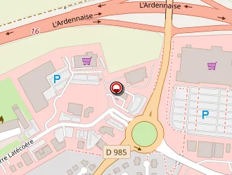 Carte de Bricomarche à Rethel