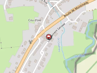 Carte de Terrain De Pétanque à Écouviez