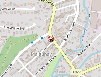 Carte de A.s.f à Malaunay