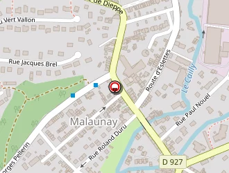 Carte de Garage Du Cailly à Malaunay