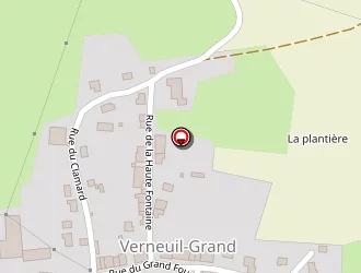 Carte de Commune De à Verneuil-grand
