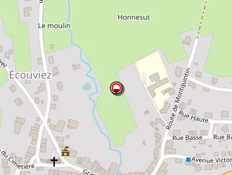 Carte de Ecole Primaire Publique à Écouviez