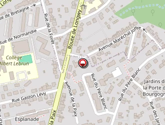 Carte de Diagamter à Longwy