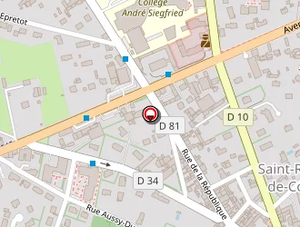 Carte de La Marelle à Saint-romain-de-colbosc