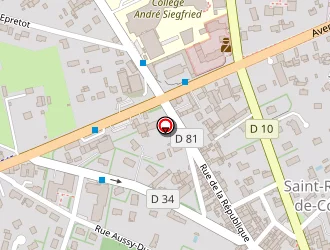 Carte de S.v.e à Saint-romain-de-colbosc