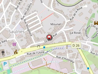 Carte de Barbier Julien à Saulnes