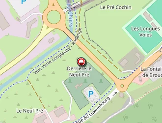 Carte de Terrain De Football à Longlaville