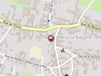 Carte de Chez François Et Angélique à Méry-la-bataille