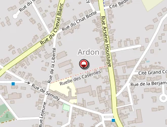 Carte de Gifi à Laon