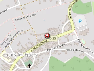 Carte de 287 à Coucy-lès-eppes