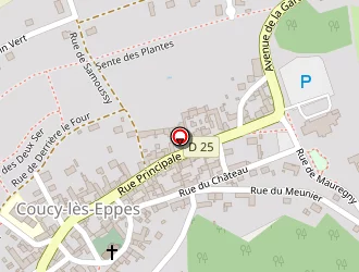 Carte de Le Diamond S à Coucy-lès-eppes