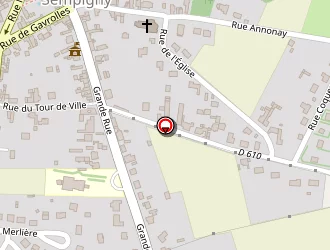 Carte de Amory François à Sempigny