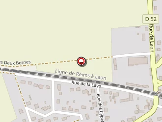 Carte de Clément Bernadette à Coucy-lès-eppes