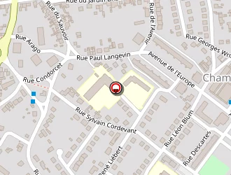 Carte de Collège Charlemagne à Laon