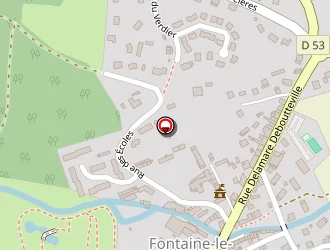 Carte de Daniel Benoît à Fontaine-le-bourg