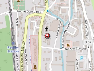 Carte de Garage Du Centre à Pavilly