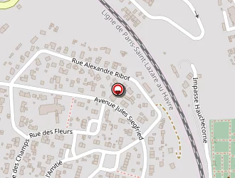 Carte de Mairies à Pavilly