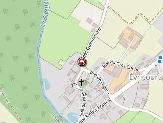 Carte de Poix Alain à Évricourt