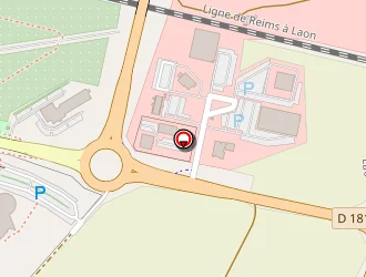 Carte de Invest Hôtels à Laon